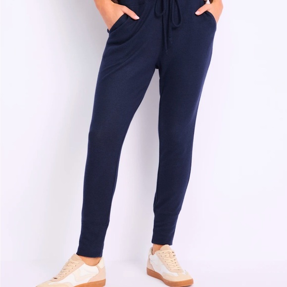 bobeau Pants - Navy Blue Women's Jogger Pants